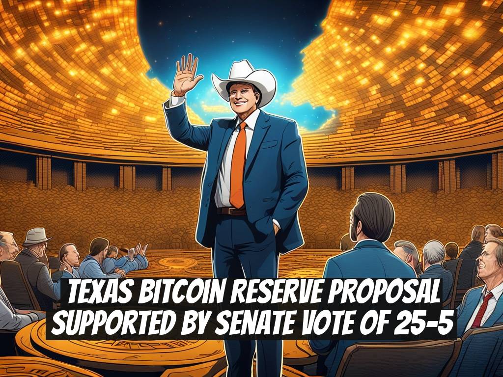 Texas Bitcoin Reserve Proposal Supported by Senate Vote of 25-5