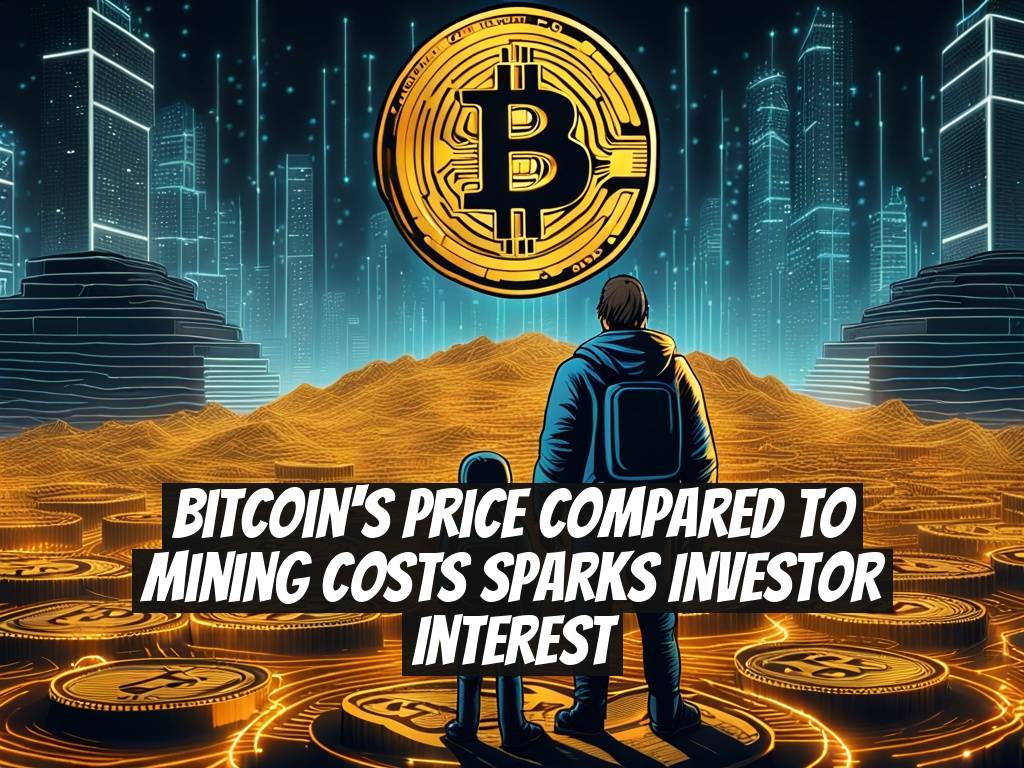 Bitcoin's price compared to mining costs sparks investor interest