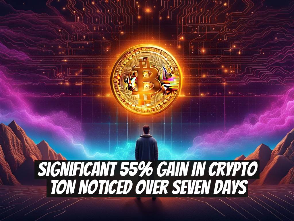 Significant 55% Gain in Crypto TON Noticed Over Seven Days