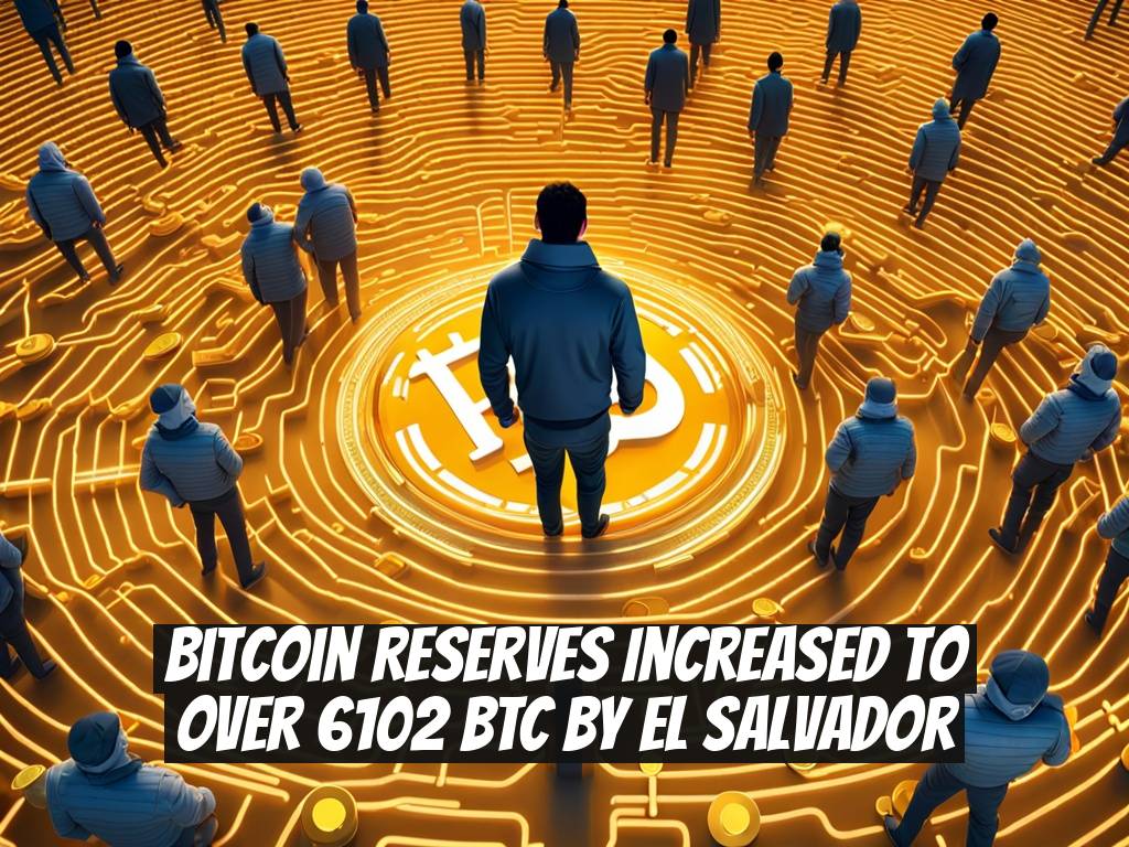 Bitcoin Reserves Increased to Over 6102 BTC by El Salvador