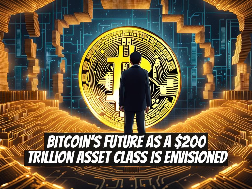Bitcoin's Future as a $200 Trillion Asset Class is Envisioned