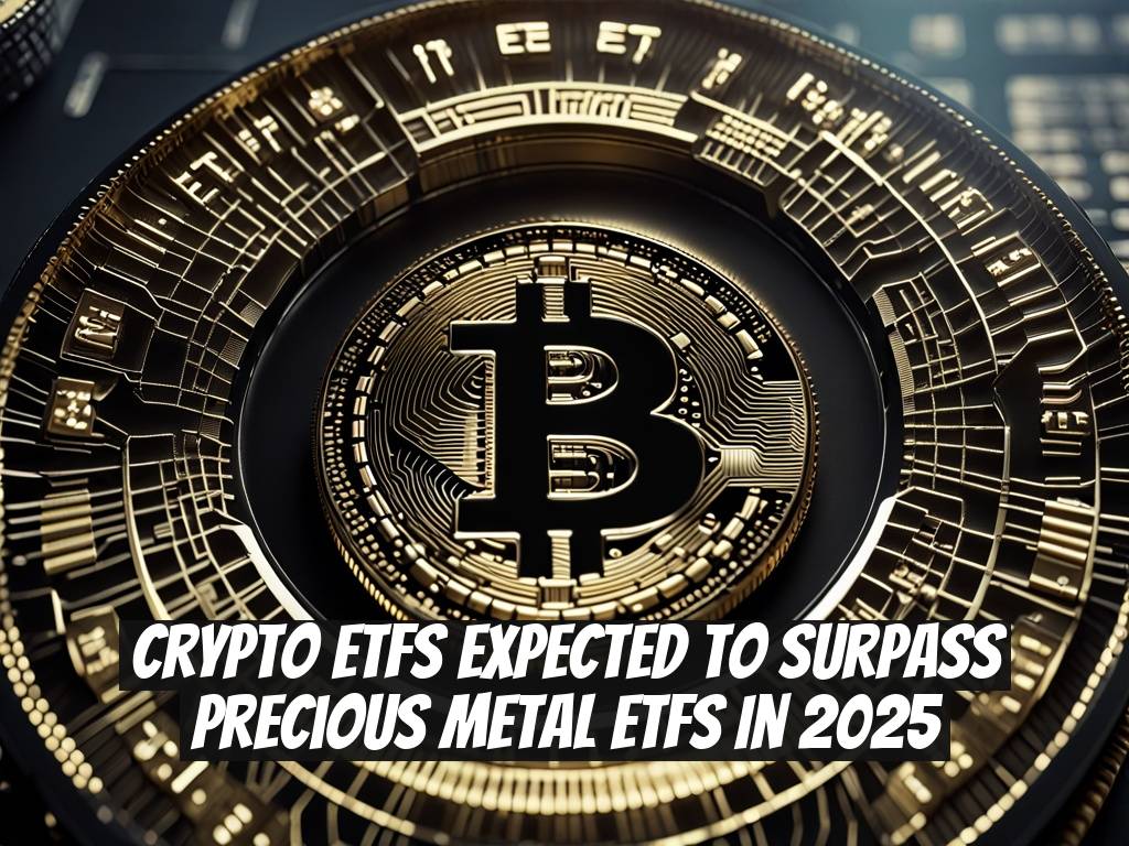 Crypto ETFs Expected to Surpass Precious Metal ETFs in 2025