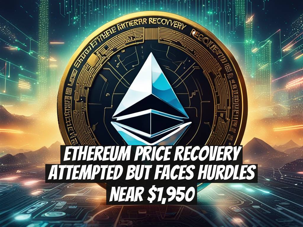 Ethereum Price Recovery Attempted but Faces Hurdles Near $1,950