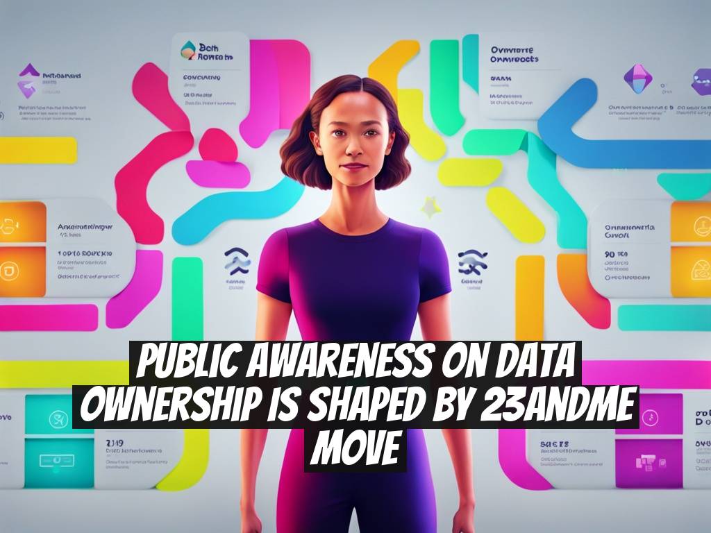 Public Awareness on Data Ownership is Shaped by 23andMe Move