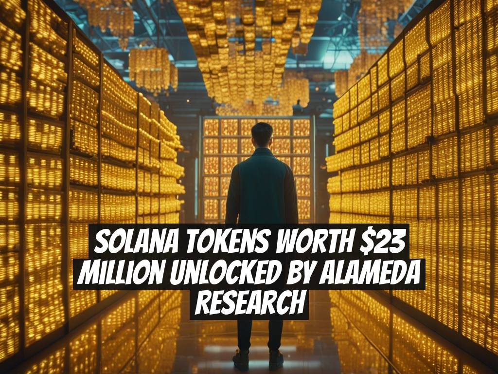 Solana Tokens Worth $23 Million Unlocked by Alameda Research