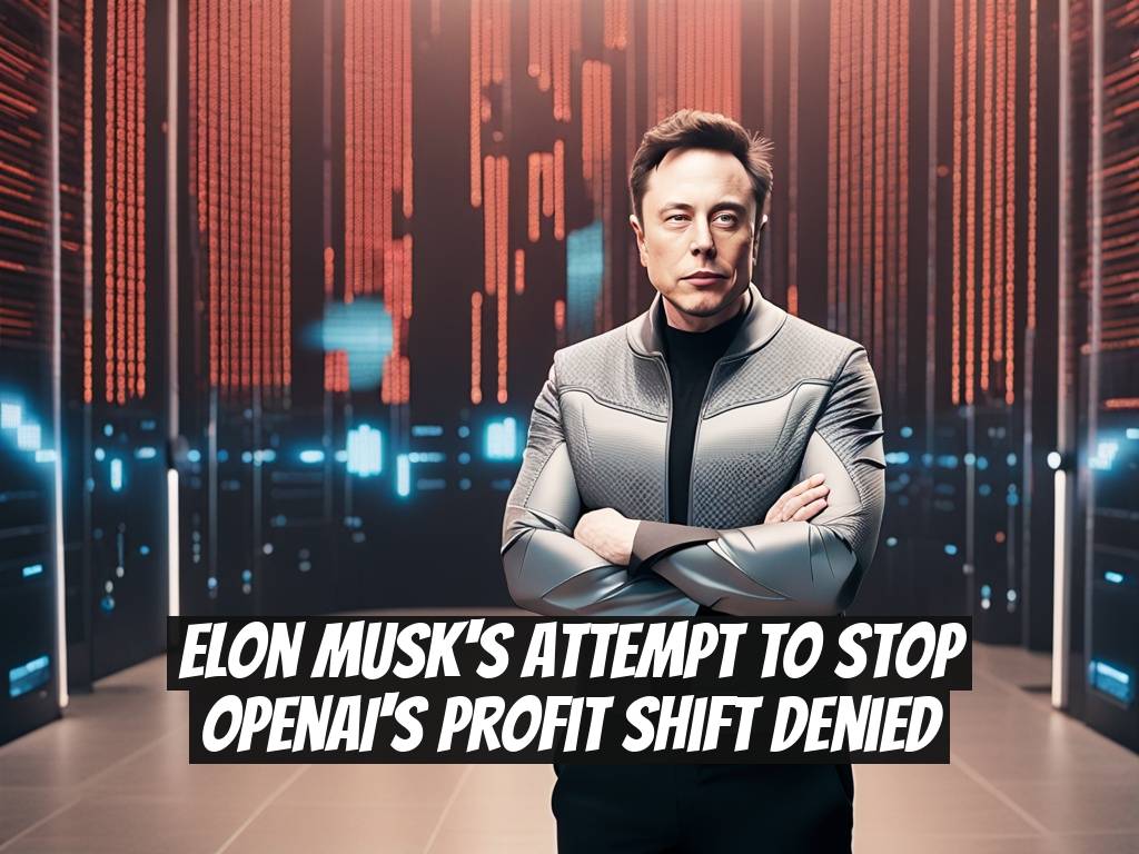 Elon Musk's Attempt to Stop OpenAI's Profit Shift Denied