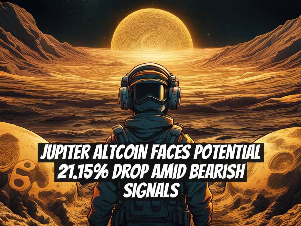Jupiter Altcoin Faces Potential 21.15% Drop Amid Bearish Signals