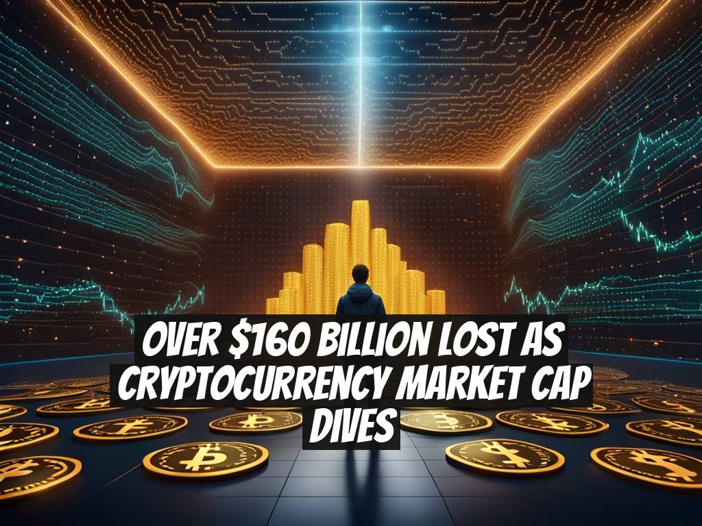 Over $160 Billion Lost as Cryptocurrency Market Cap Dives