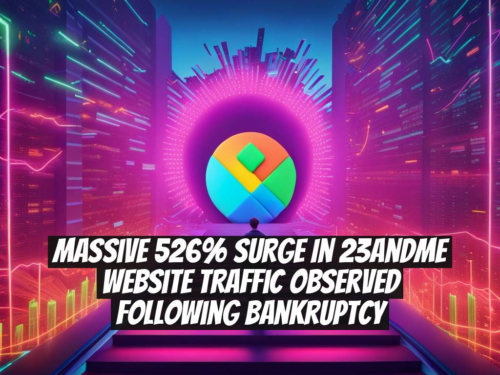 Massive 526% Surge in 23andMe Website Traffic Observed Following Bankruptcy