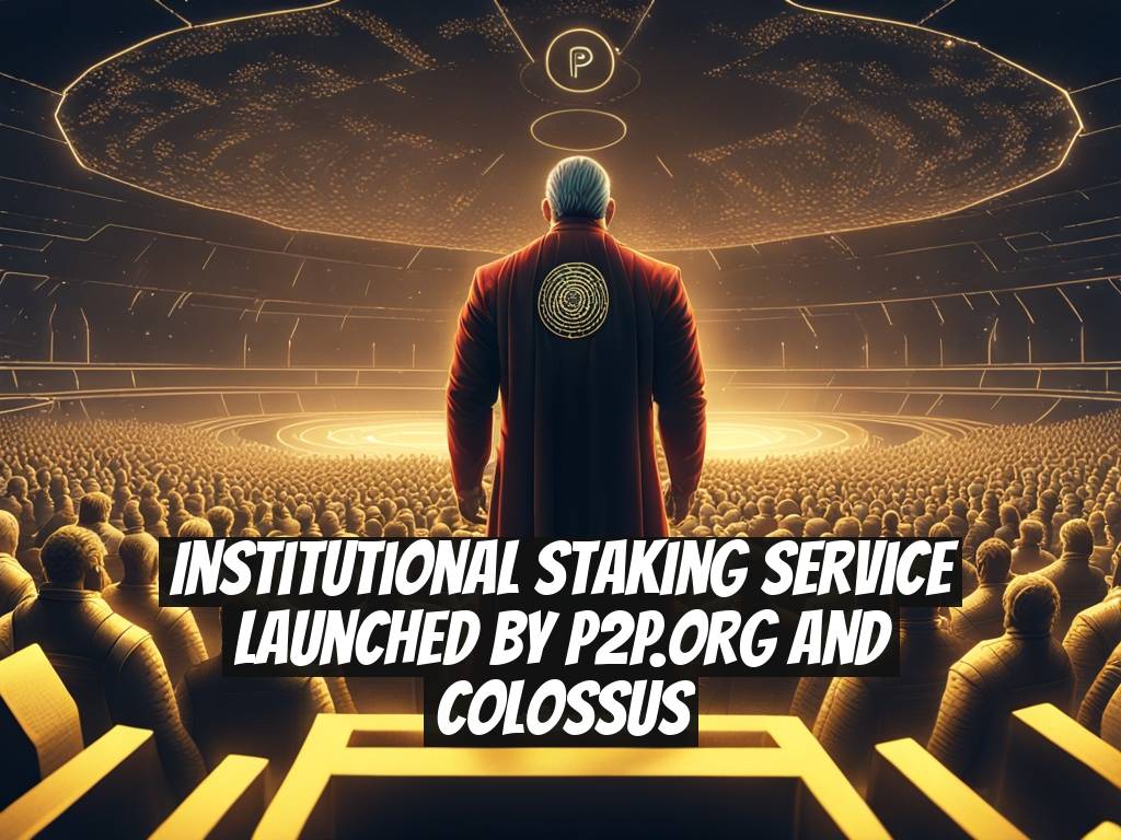 Institutional Staking Service Launched by P2P.org and Colossus