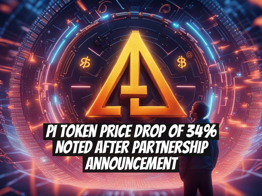 PI Token Price Drop of 34% Noted After Partnership Announcement