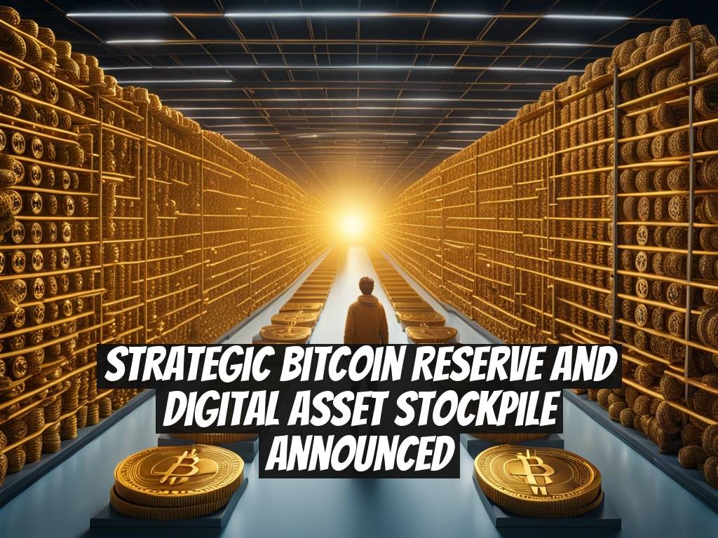 Strategic Bitcoin Reserve and Digital Asset Stockpile Announced