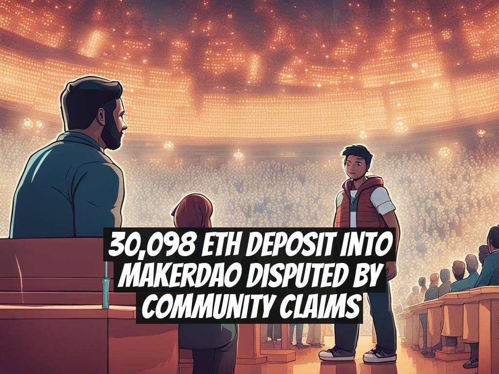 30,098 ETH Deposit into MakerDAO Disputed by Community Claims