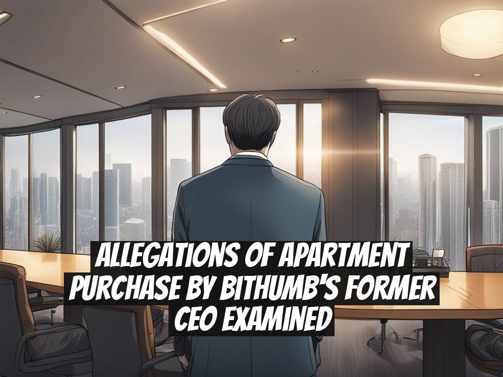 Allegations of Apartment Purchase by Bithumb's Former CEO Examined