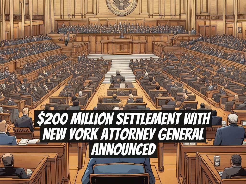 $200 Million Settlement with New York Attorney General Announced