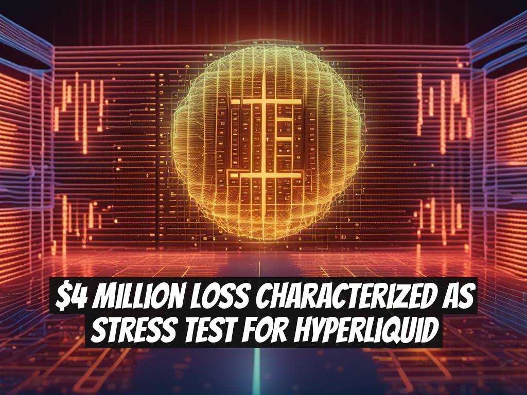 $4 Million Loss Characterized as Stress Test for Hyperliquid