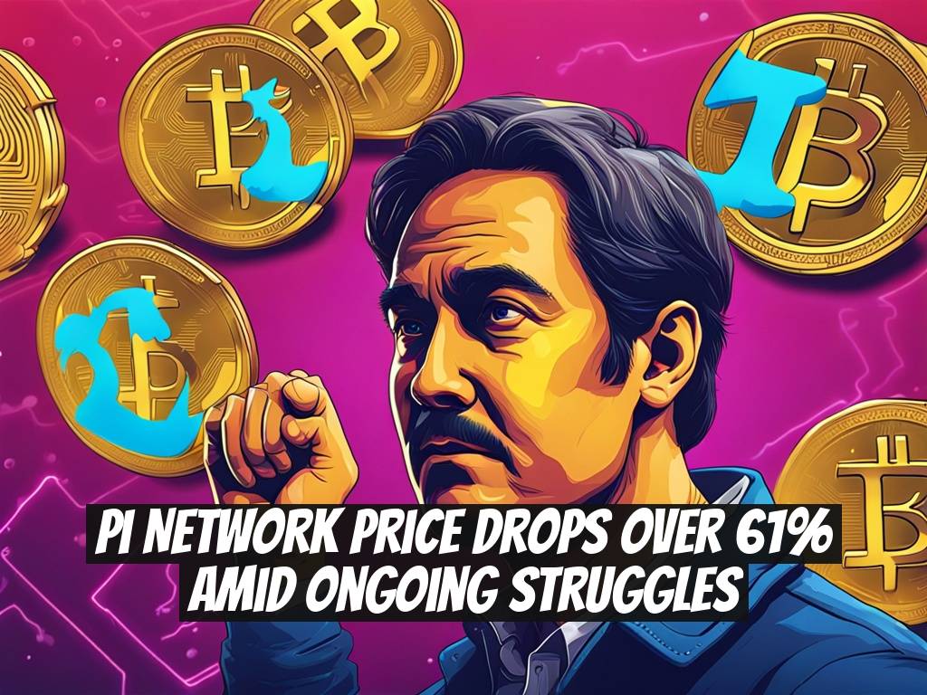 Pi Network Price Drops Over 61% Amid Ongoing Struggles