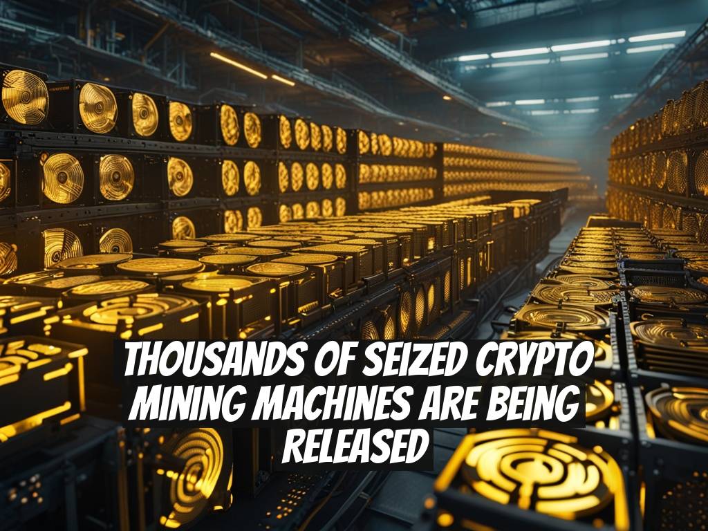 Thousands of Seized Crypto Mining Machines Are Being Released