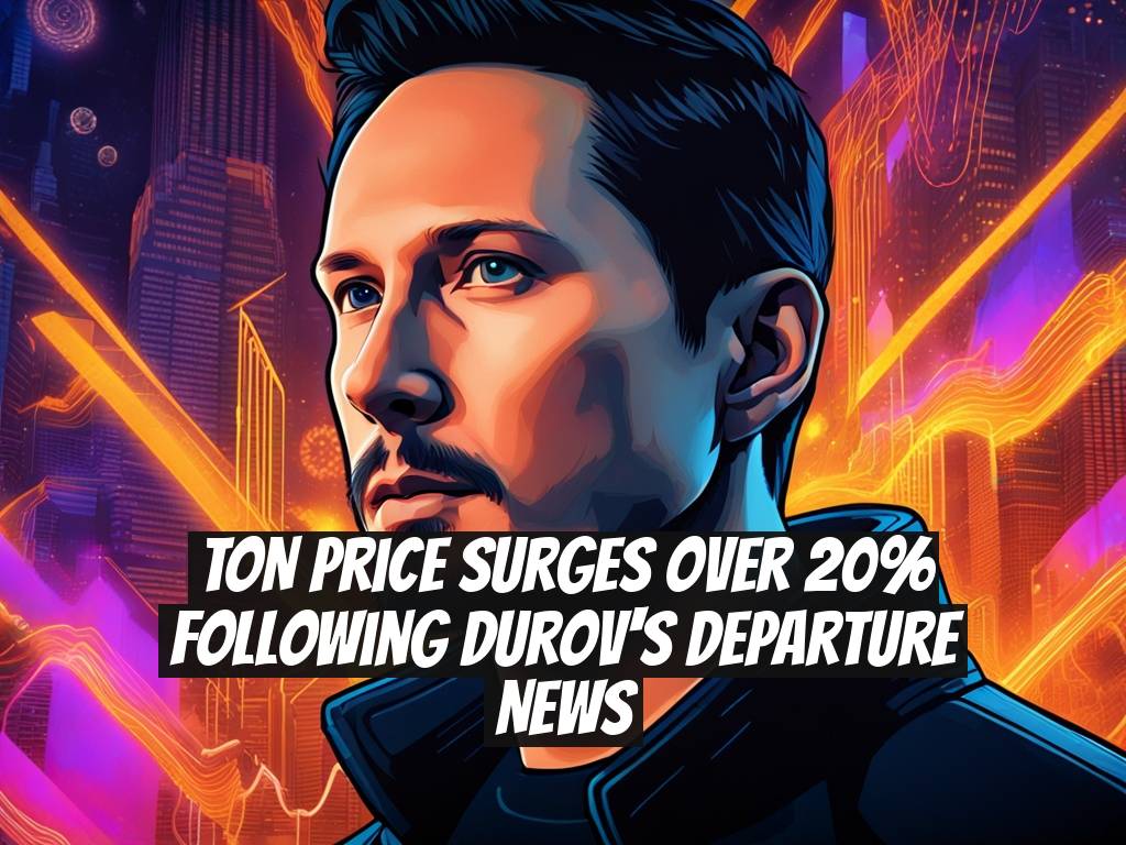 TON Price Surges Over 20% Following Durov's Departure News