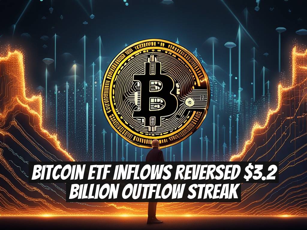 Bitcoin ETF Inflows Reversed $3.2 Billion Outflow Streak
