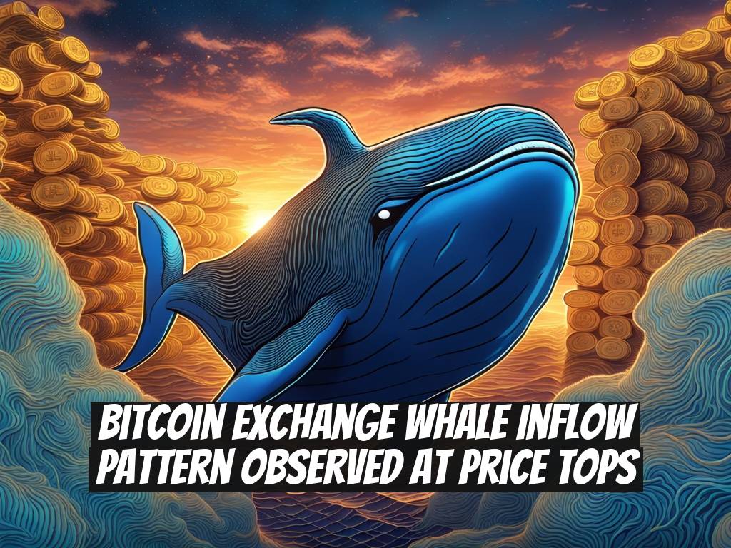Bitcoin Exchange Whale Inflow Pattern Observed at Price Tops