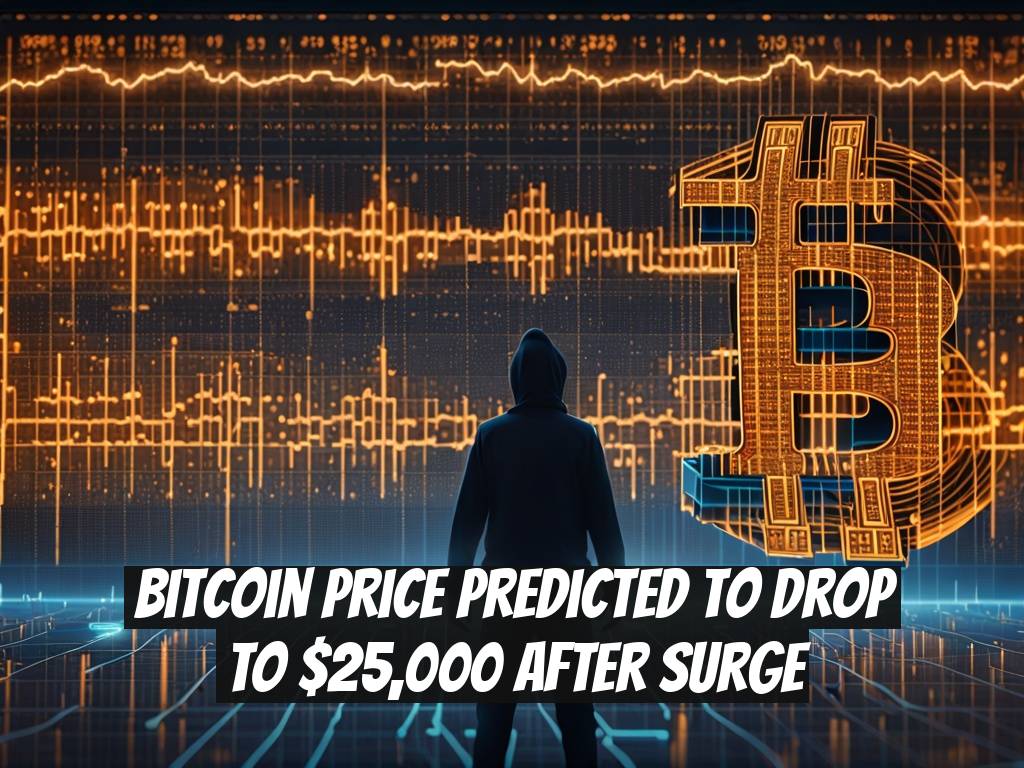Bitcoin Price Predicted to Drop to $25,000 After Surge