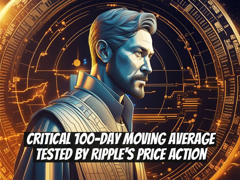 Critical 100-Day Moving Average Tested by Ripple's Price Action