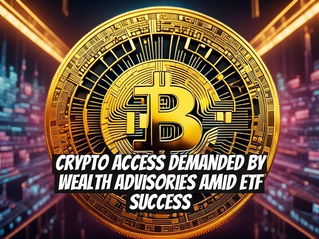 Crypto Access Demanded by Wealth Advisories Amid ETF Success