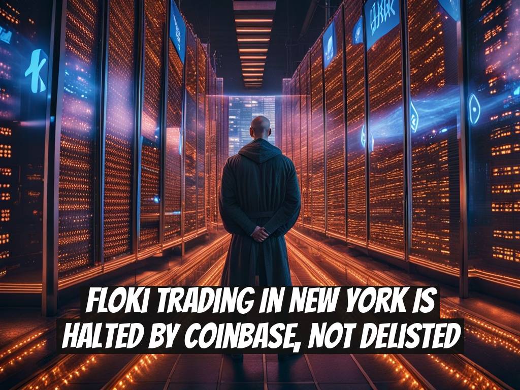 Floki Trading in New York is Halted by Coinbase, Not Delisted