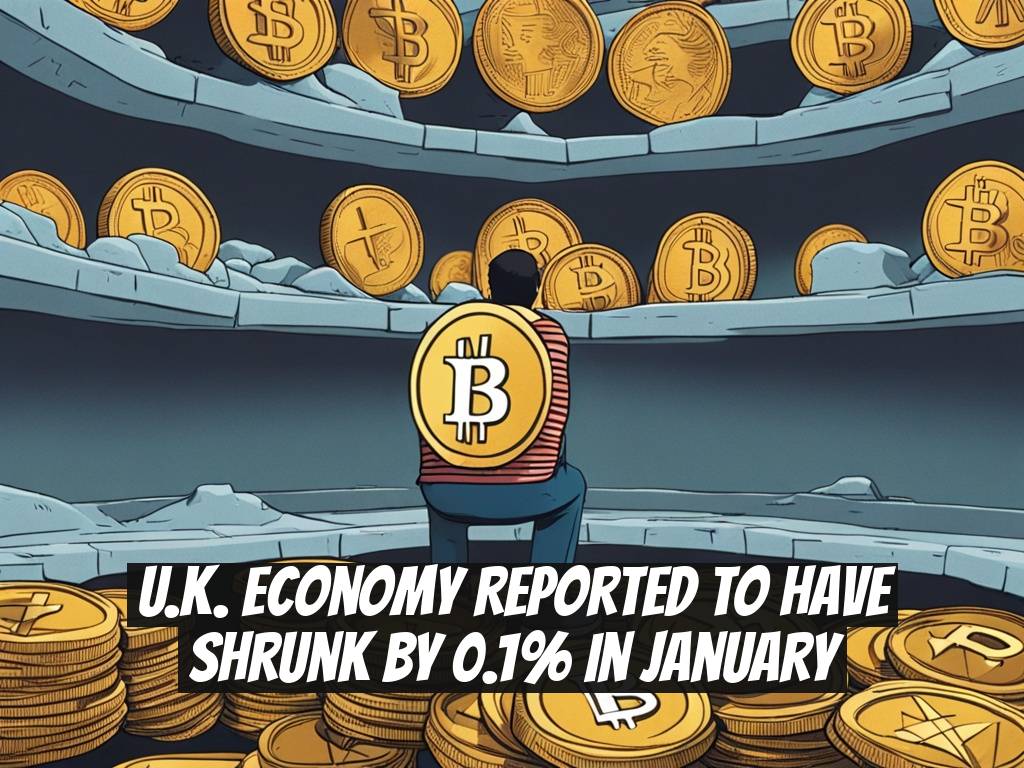 U.K. Economy Reported to Have Shrunk by 0.1% in January