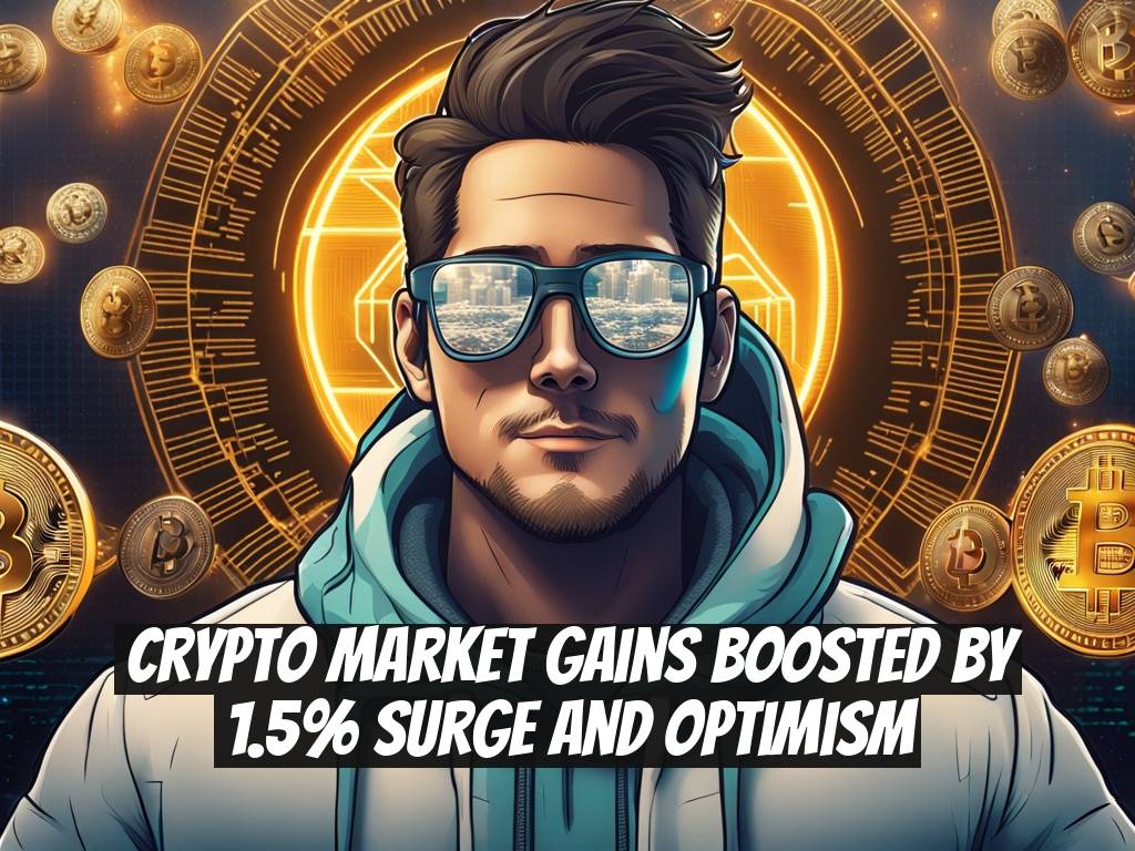 Crypto Market Gains Boosted by 1.5% Surge and Optimism