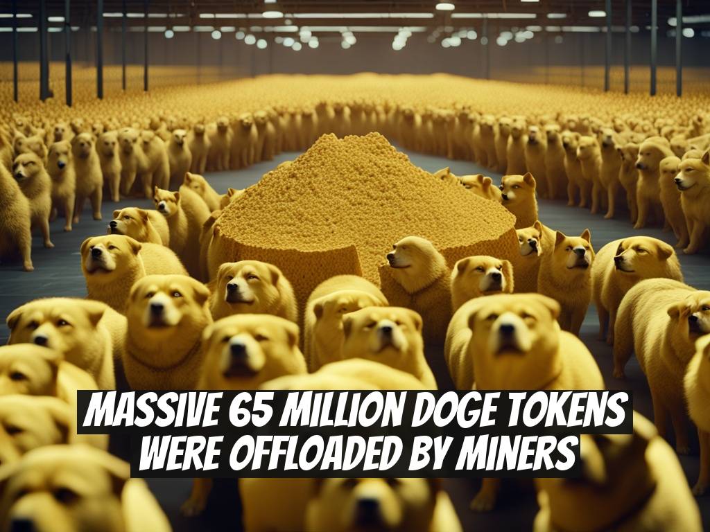 Massive 65 Million DOGE Tokens Were Offloaded by Miners
