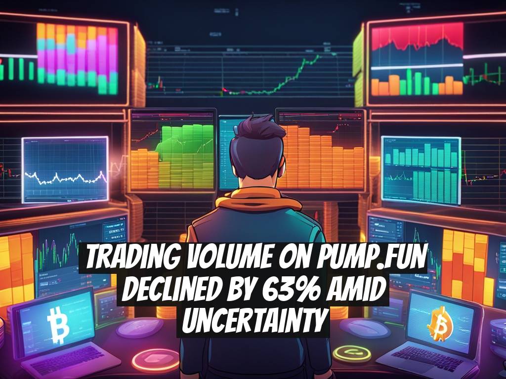 Trading Volume on Pump.fun Declined by 63% Amid Uncertainty