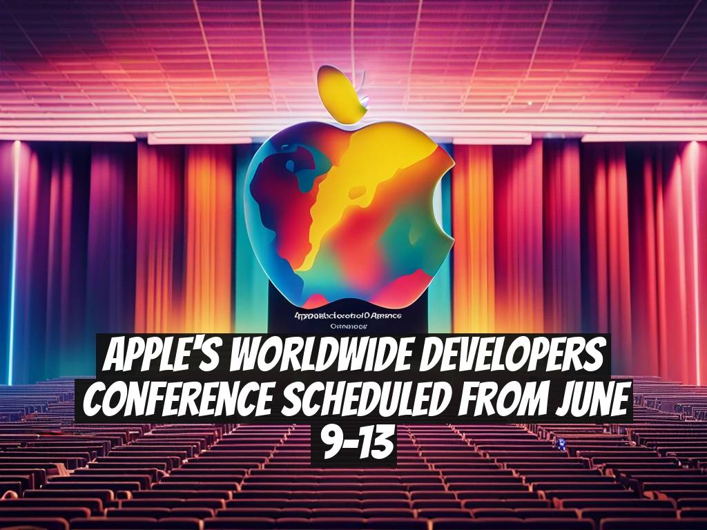 Apple's Worldwide Developers Conference Scheduled from June 9-13