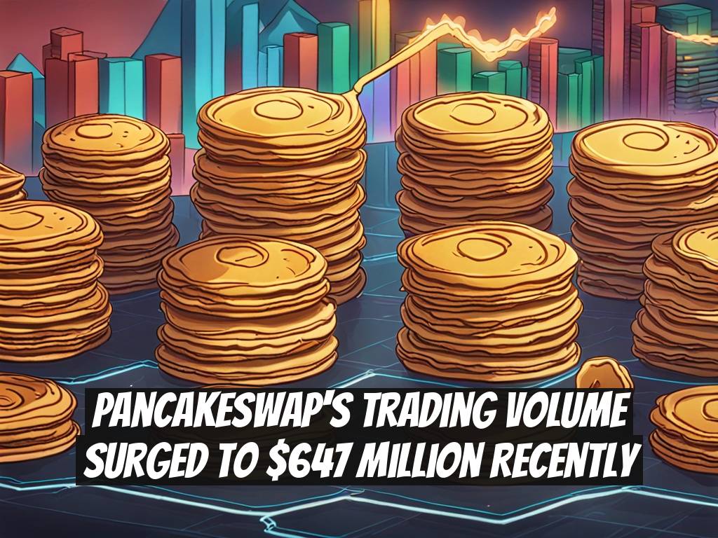 PancakeSwap's Trading Volume Surged to $647 Million Recently
