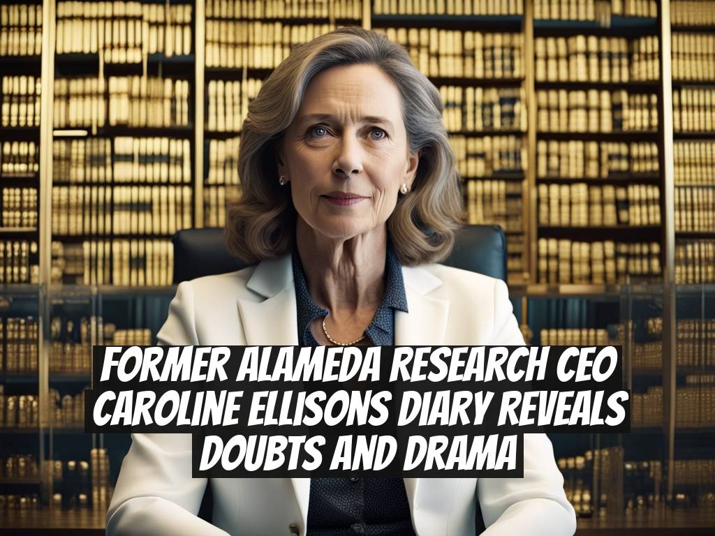 Former Alameda Research CEO Caroline Ellisons Diary Reveals Doubts and Drama