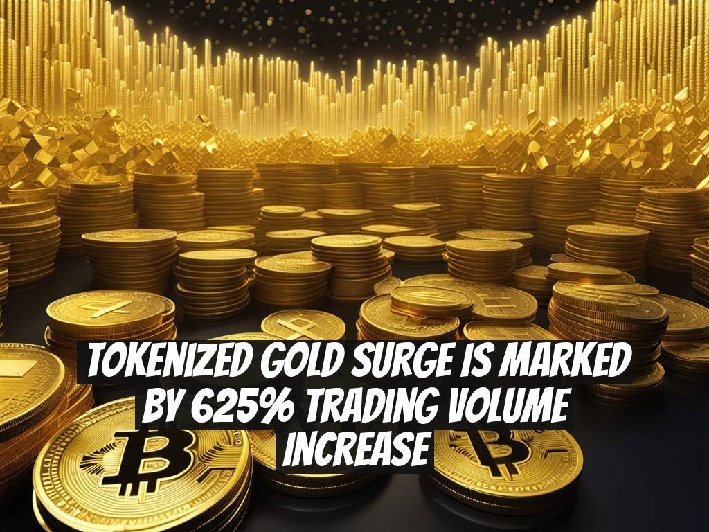 Tokenized Gold Surge Is Marked by 625% Trading Volume Increase