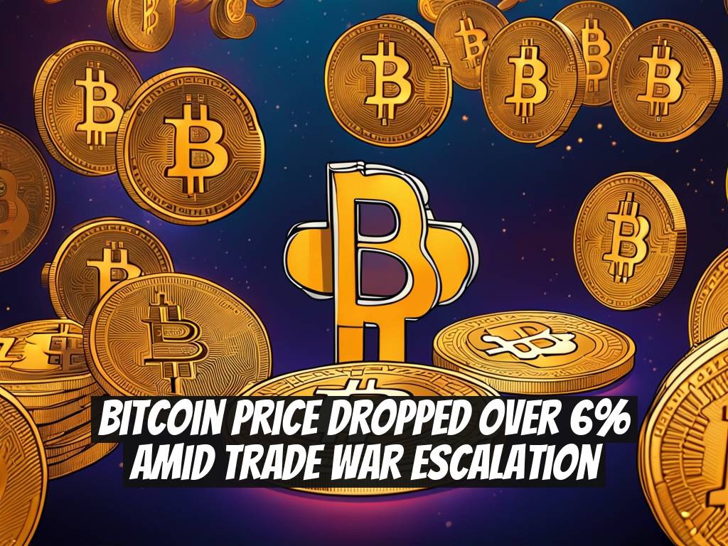 Bitcoin Price Dropped Over 6% Amid Trade War Escalation