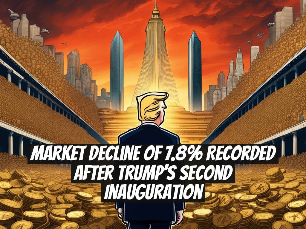 Market Decline of 7.8% Recorded after Trump’s Second Inauguration