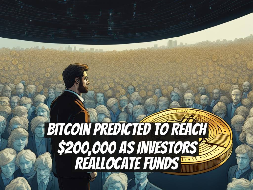Bitcoin Predicted to Reach $200,000 as Investors Reallocate Funds