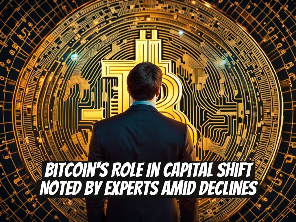 Bitcoin's Role in Capital Shift Noted by Experts Amid Declines