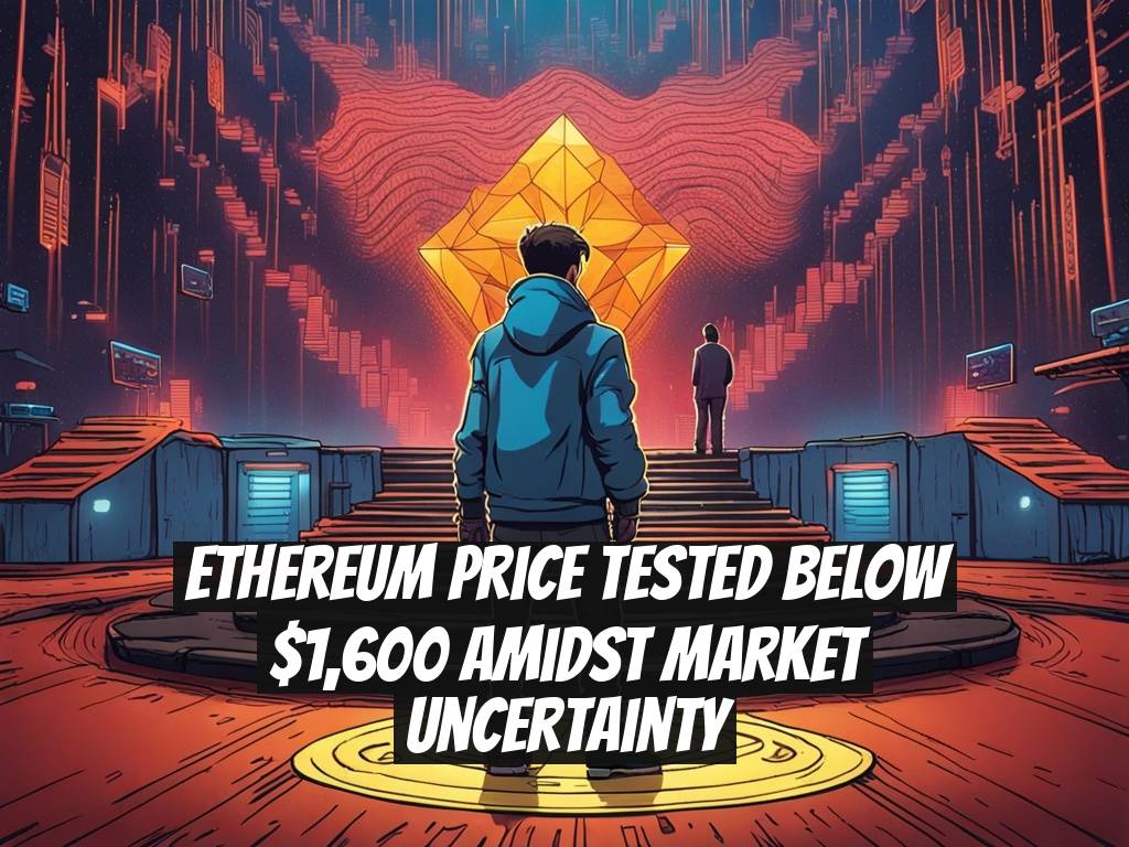 Ethereum Price Tested Below $1,600 Amidst Market Uncertainty