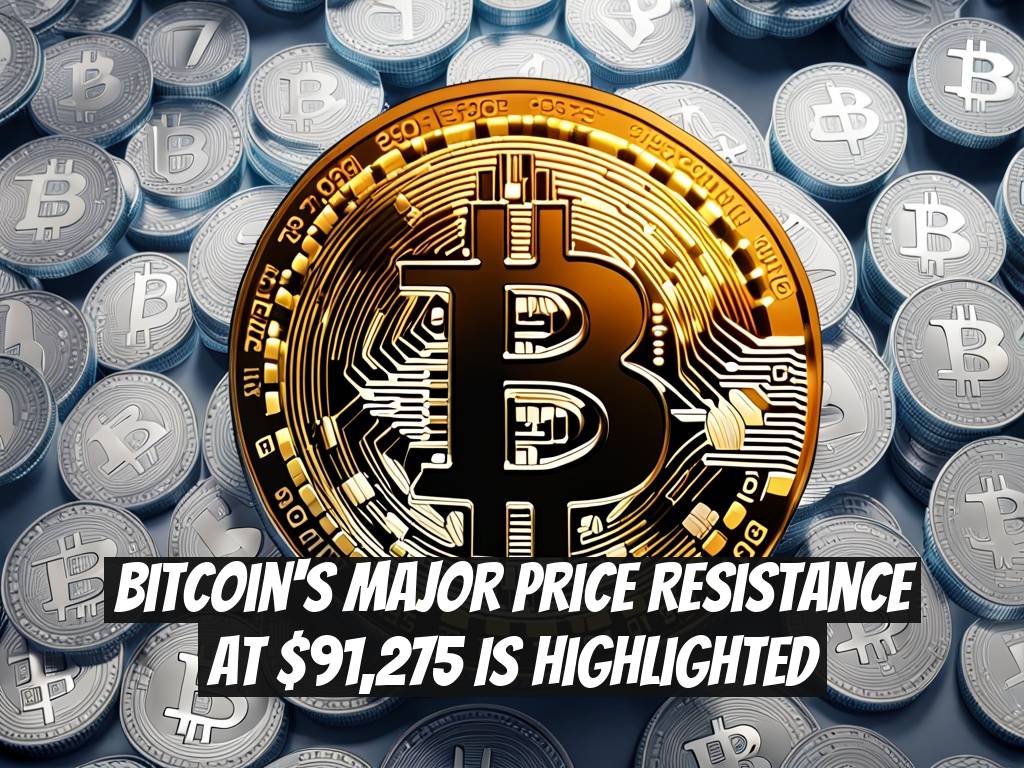 Bitcoin's Major Price Resistance at $91,275 is Highlighted