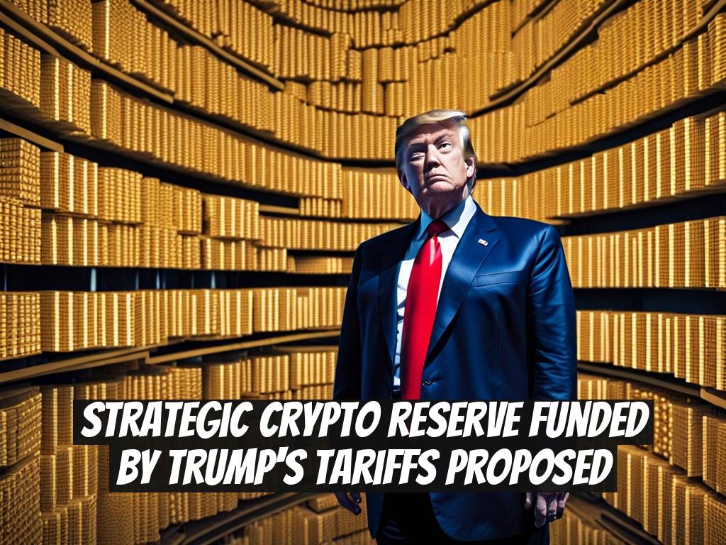 Strategic Crypto Reserve Funded by Trump's Tariffs Proposed