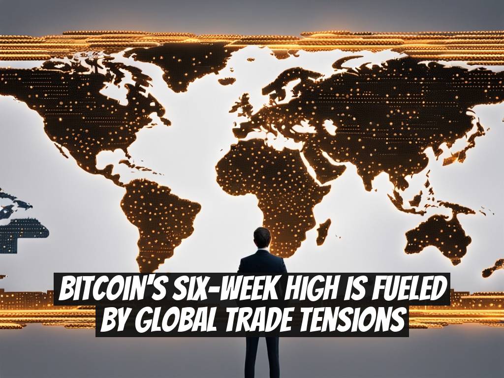 Bitcoin's Six-Week High is Fueled by Global Trade Tensions