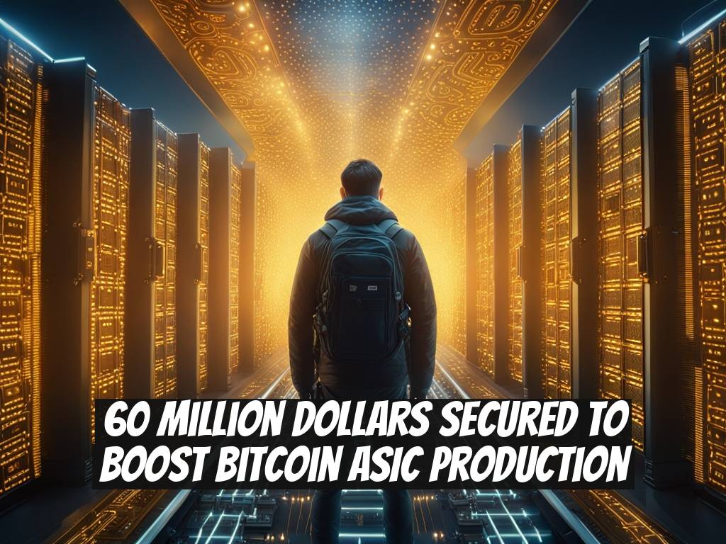 60 Million Dollars Secured to Boost Bitcoin ASIC Production