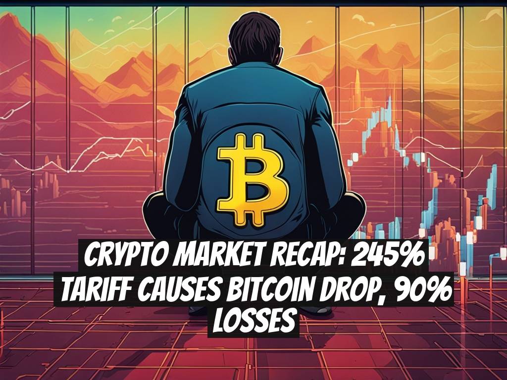 Crypto Market Recap: 245% Tariff Causes Bitcoin Drop, 90% Losses