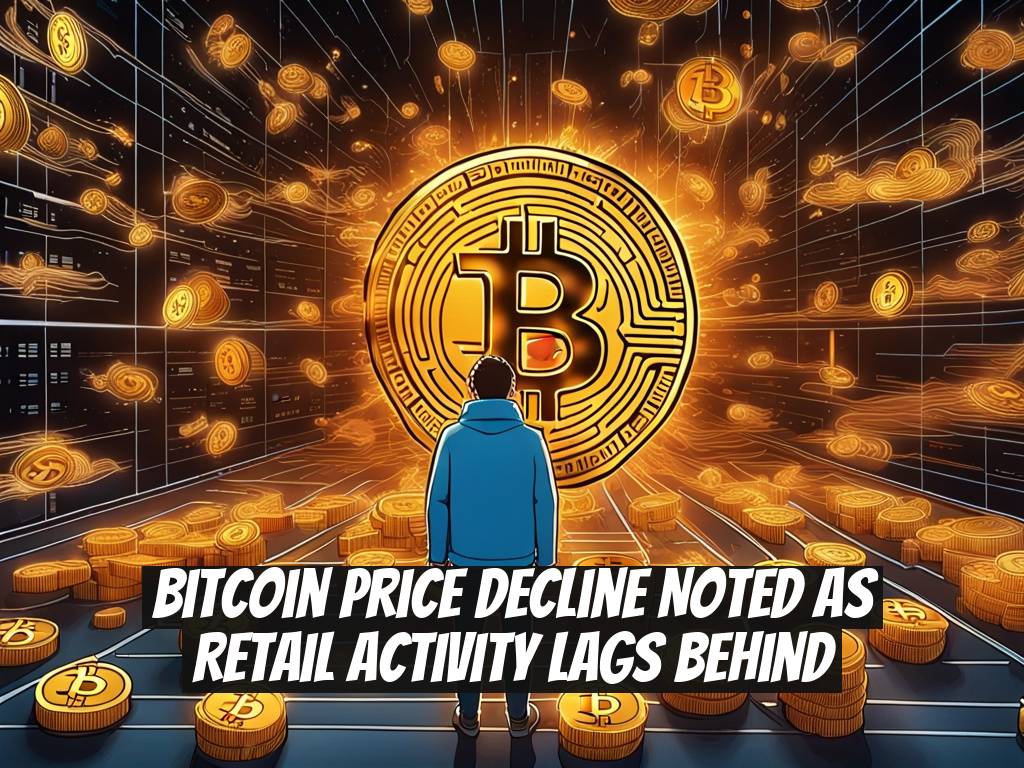 Bitcoin Price Decline Noted as Retail Activity Lags Behind