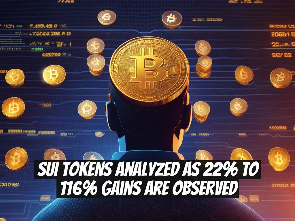 SUI Tokens Analyzed as 22% to 116% Gains are Observed