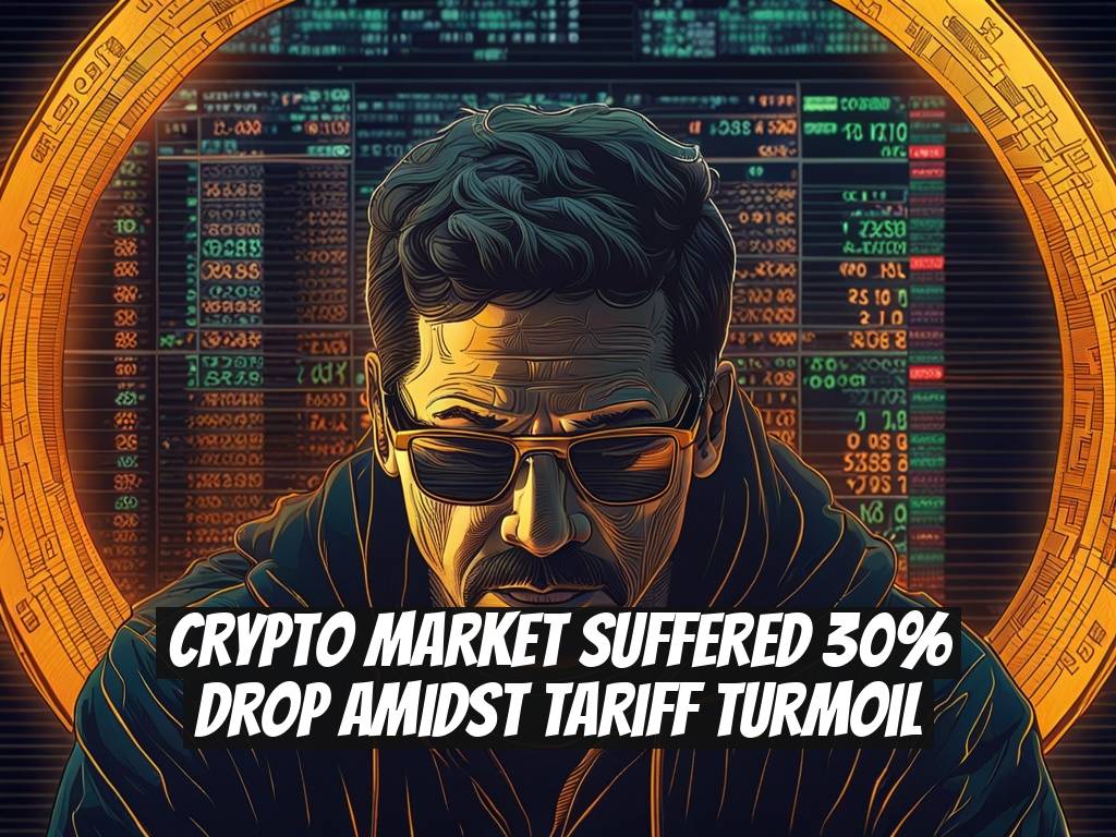 Crypto Market Suffered 30% Drop Amidst Tariff Turmoil
